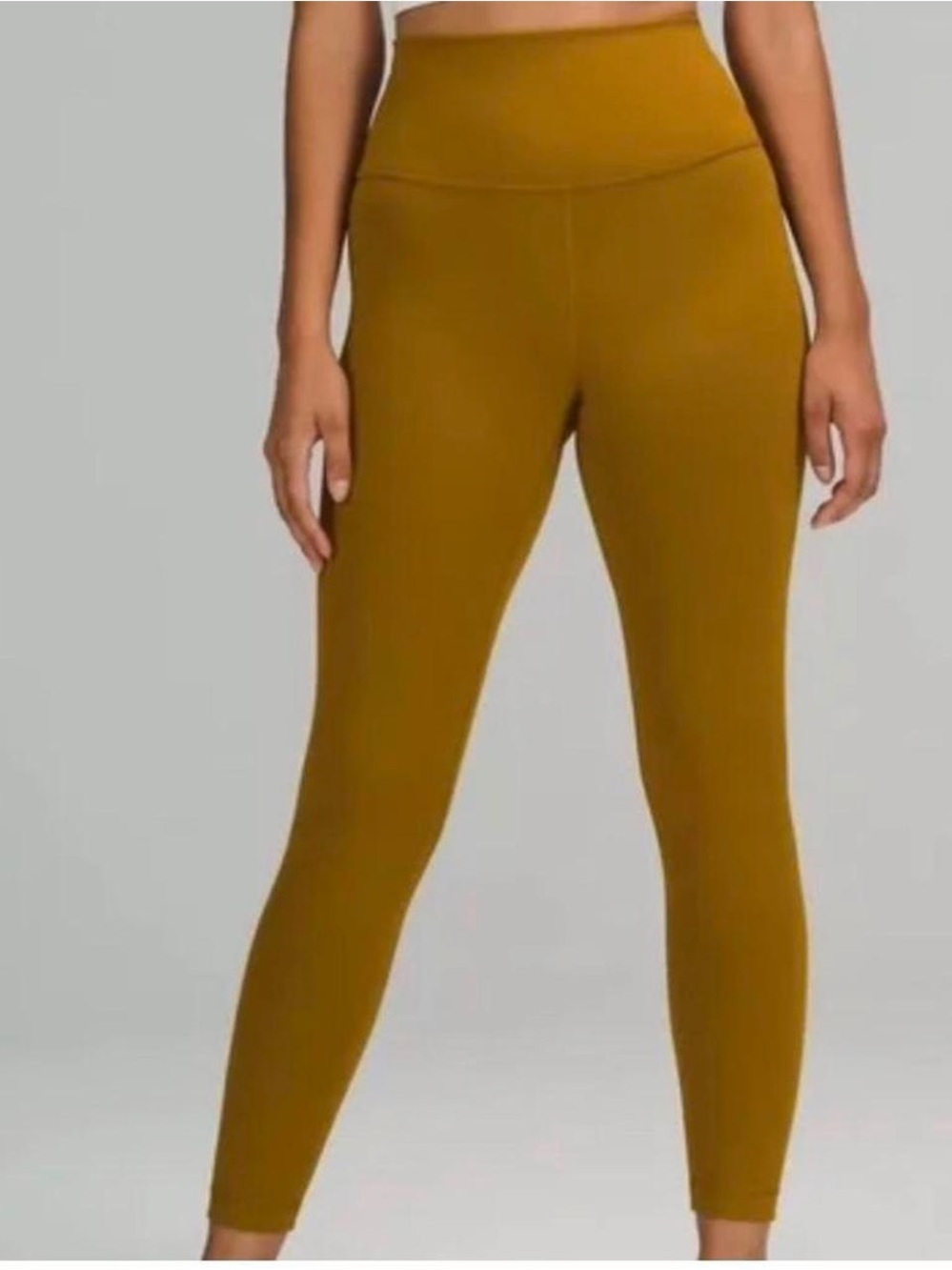 lululemon athletica High-Rise Leggings in Mustard Yellow